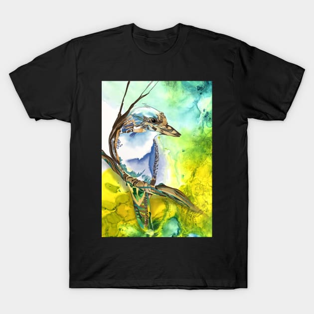 Kookaburra T-Shirt by JessKingArtist